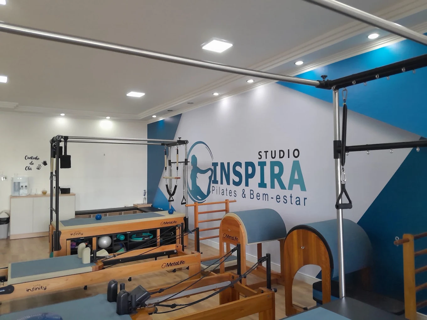 Interior da Inspira Pilates